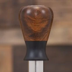 Bravo Espresso Tamper Dark Wood Handle 58.5 Mm -Crema Coffee Store IMG 4449