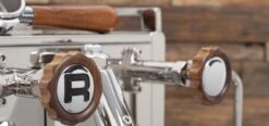 Rocket Espresso R Cinquantotto Espresso Machine - Walnut Accents -Crema Coffee Store IMG 4478