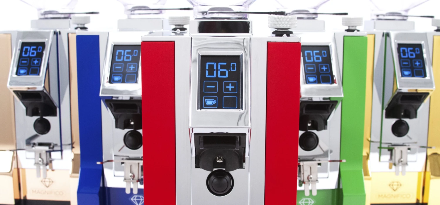 Eureka Mignon Magnifico Coffee Grinder In White 13 Eureka Mignon Magnifico Coffee Grinder In White - Image 12