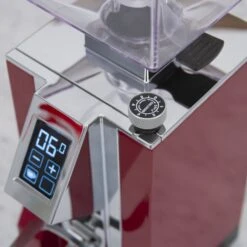 Eureka Mignon Magnifico Coffee Grinder In Amaranth 26 Eureka Mignon Magnifico Coffee Grinder In Amaranth -Crema Coffee Store IMG 6086