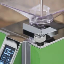 Eureka Mignon Magnifico Coffee Grinder In Lime Green -Crema Coffee Store IMG 6141