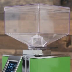 Eureka Mignon Magnifico Coffee Grinder In Lime Green -Crema Coffee Store IMG 6143