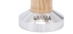 Gaggia Logo Ashwood Handle Tamper -Crema Coffee Store IMG 6641