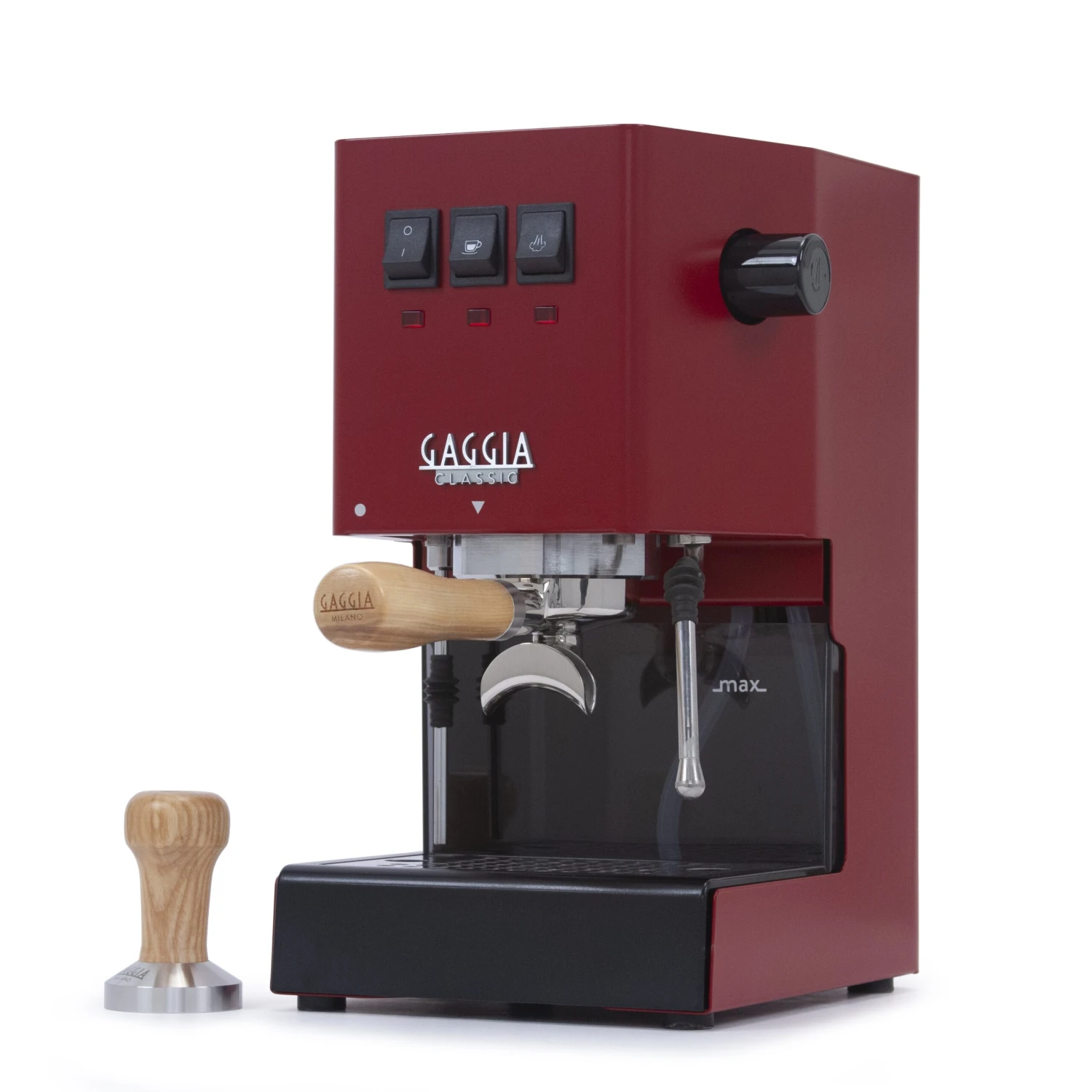 Gaggia Classic Prestige In Cherry Red 3 Gaggia Classic Prestige In Cherry Red