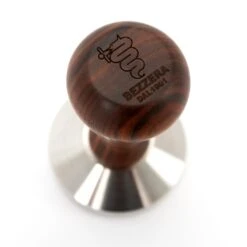 Bezzera Rosewood Handle Tamper -Crema Coffee Store IMG 6751