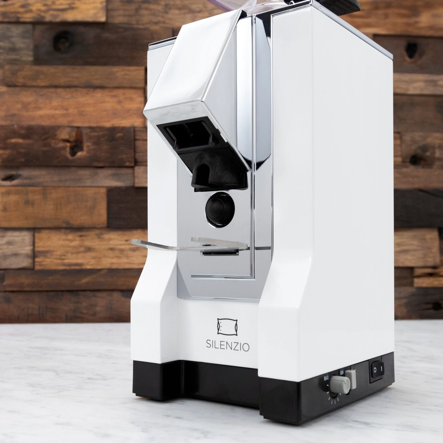 Eureka Mignon Silenzio Espresso Grinder In White 8 Eureka Mignon Silenzio Espresso Grinder In White - Image 6