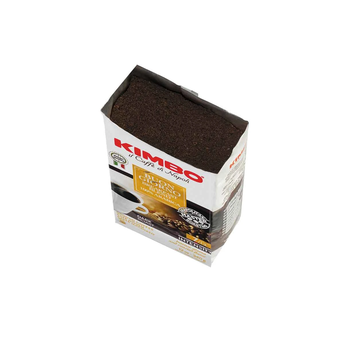 Kimbo Il Caffe Di Napoli Buongiorno Breakfast Blend Drip Coffee Ground 340g - Bag 5 Kimbo Il Caffe Di Napoli Buongiorno Breakfast Blend Drip Coffee Ground 340g - Bag - Image 3