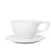 NotNeutral Large Latte Cup And Saucer - White 1 NotNeutral Large Latte Cup And Saucer - White -Crema Coffee Store LINO L Latte White