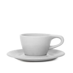NotNeutral Cappuccino Cup And Saucer - Light Gray