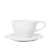 NotNeutral Small Latte Cup And Saucer - White 2 NotNeutral Small Latte Cup And Saucer - White -Crema Coffee Store LINO S Latte White