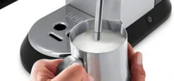 DeLonghi EC885M Dedica Arte Espresso Machine 17 DeLonghi EC885M Dedica Arte Espresso Machine -Crema Coffee Store MilkFrothing