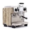 Dalla Corte Mina Espresso Machine (220v) - Country Green 1 Dalla Corte Mina Espresso Machine (220v) - Country Green -Crema Coffee Store MinaCSHH1 Left IMG 0942 6a019600 b4b6 4cb0 9b44 68174b95b983