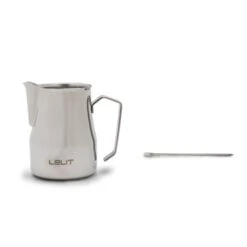 Lelit Milk Jug With Latte Art Pen - 11.8oz 7 Lelit Milk Jug With Latte Art Pen - 11.8oz -Crema Coffee Store PitcherandPen