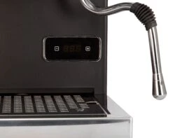 Profitec GO Espresso Machine - Black With Walnut -Crema Coffee Store ProfitecGO schwarz PID 44f6c9d4 e839 40de 8984 22c90c0ed925