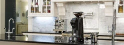 Eureka Zenith 65E High Speed Espresso Grinder In Black -Crema Coffee Store TallHeader 1900x700 EurekaZenithBlack01