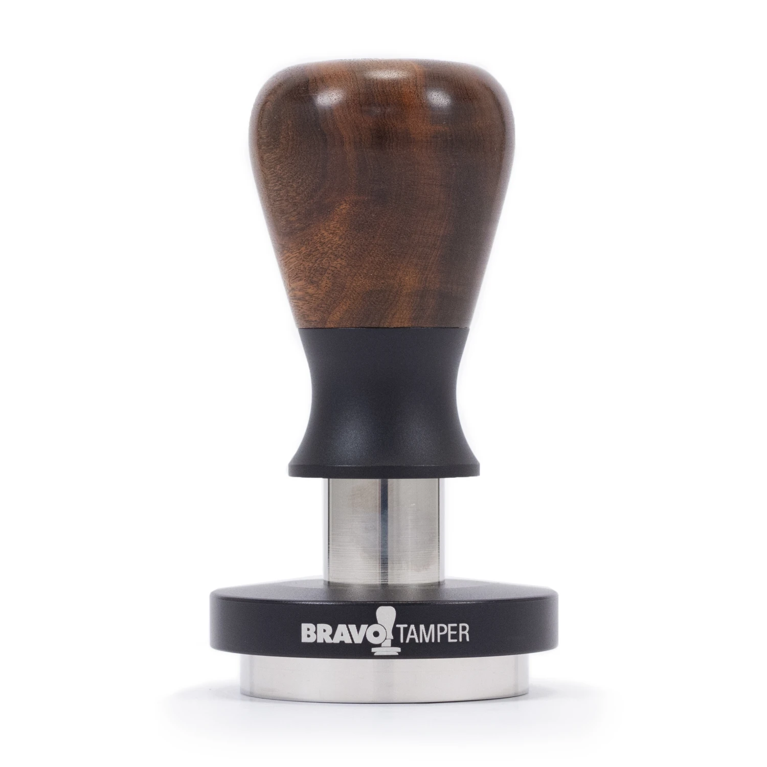 Bravo Espresso Tamper Dark Wood Handle 54.7mm 3 Bravo Espresso Tamper Dark Wood Handle 54.7mm
