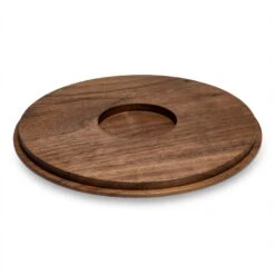 Ceado Hopper Lid 600g - Walnut 8 Ceado Hopper Lid 600g - Walnut -Crema Coffee Store WMLIDCEAWL BTM