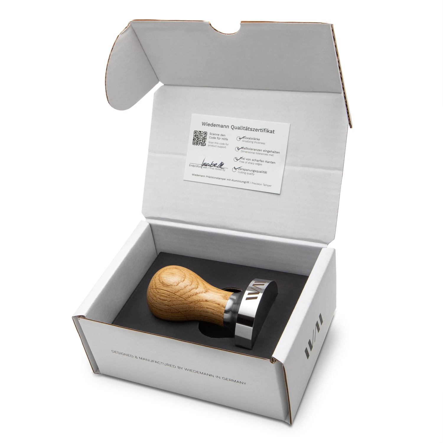 Wiedemann Oak Precision 58.5mm Tamper 6 Wiedemann Oak Precision 58.5mm Tamper - Image 4
