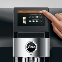 JURA Z10 Super-Automatic Espresso Machine In Diamond Black -Crema Coffee Store Z10 det Di Bl screen touch AromaSel en Original eng 30799