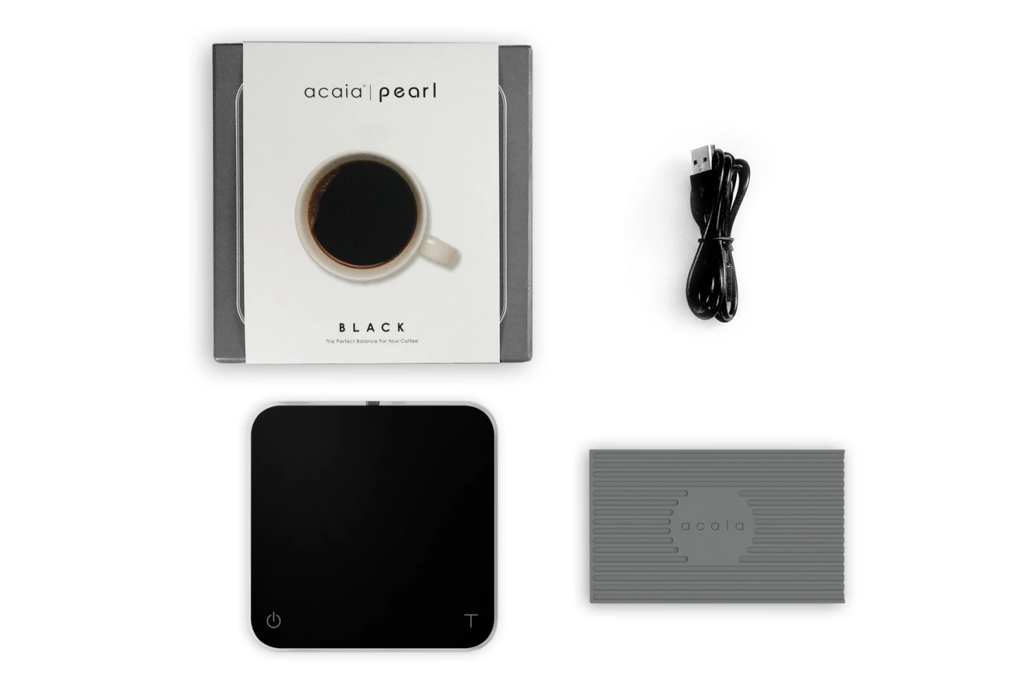 Acaia Pearl Coffee Scale In Black 4 Acaia Pearl Coffee Scale In Black - Image 2