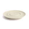 Saint Anthony Industries The Reinhart Stoneware Super Saucer - Bone 2 Saint Anthony Industries The Reinhart Stoneware Super Saucer - Bone -Crema Coffee Store bone saucer