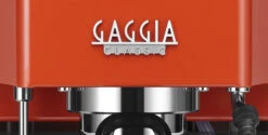 Gaggia Classic Pro Espresso Machine In Lobster Red 18 Gaggia Classic Pro Espresso Machine In Lobster Red -Crema Coffee Store closeup logo 1560x790 a1cd9cb5 f8ea 4ba5 9618 c9ce114f3499
