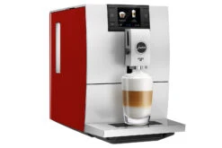 JURA ENA 8 Espresso Machine - Red -Crema Coffee Store ena8 sunset red image3