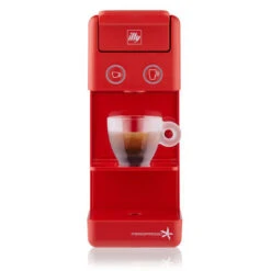 Illy Y3.2 IperEspresso Espresso & Coffee Machine In Red