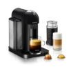 Nespresso VertuoLine In Matte Black And Aeroccino Plus 1 Nespresso VertuoLine In Matte Black And Aeroccino Plus -Crema Coffee Store nespresso vertuoline matte black combo 1