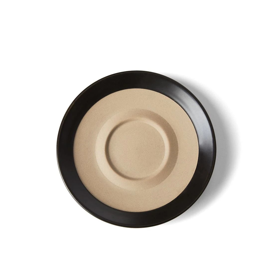 NotNeutral Black Pico Cappuccino And Latte Saucer 4 NotNeutral Black Pico Cappuccino And Latte Saucer - Image 2