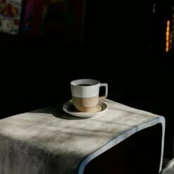 NotNeutral White Pico Large Latte Cup 5 NotNeutral White Pico Large Latte Cup -Crema Coffee Store pico white large latte drama 1080