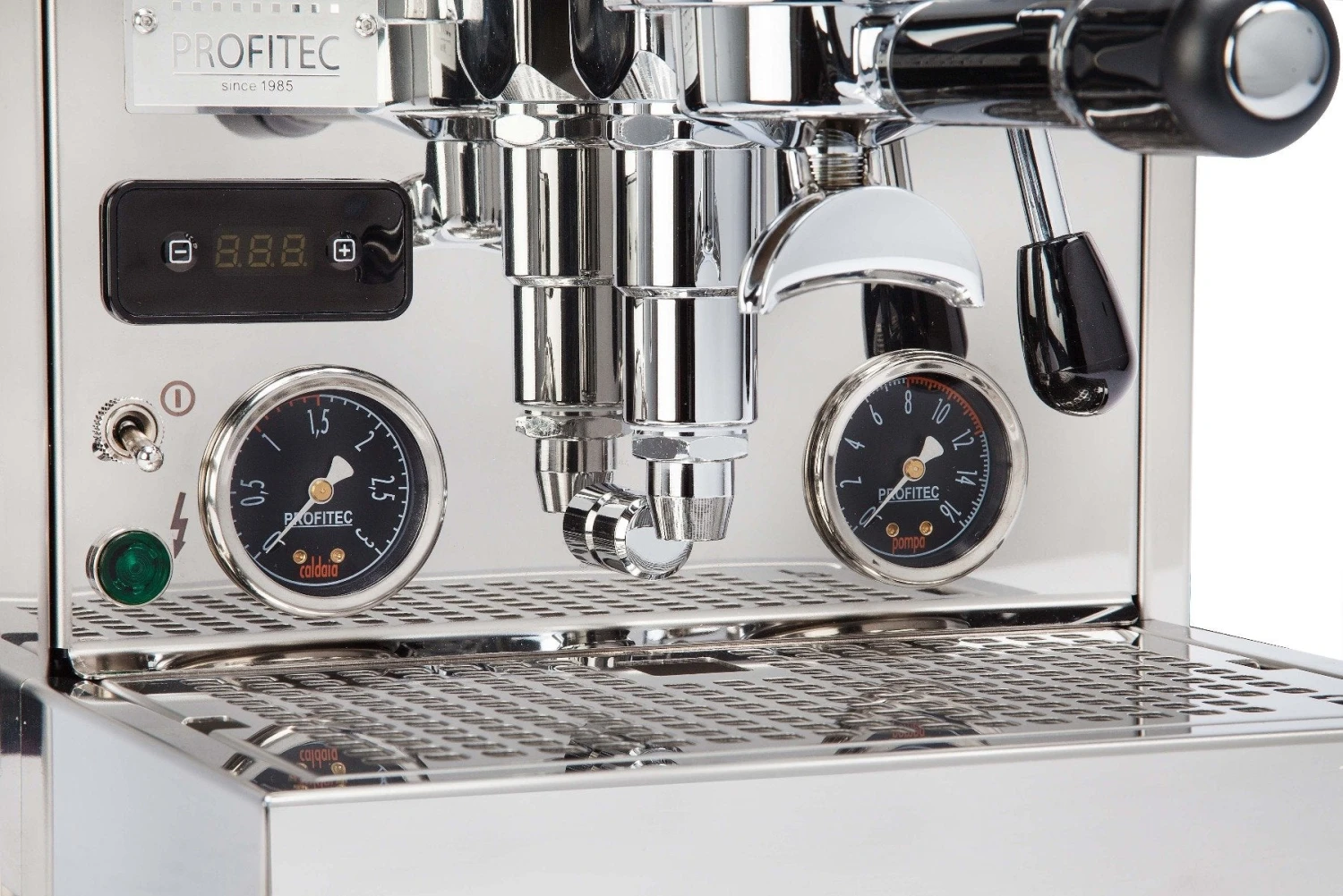 Profitec Pro 600 Dual Boiler Espresso Machine With Flow Control - Sapele Quarter Cut 7 Profitec Pro 600 Dual Boiler Espresso Machine With Flow Control - Sapele Quarter Cut - Image 5