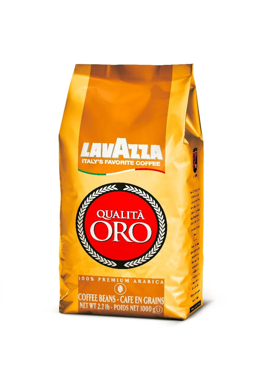 Lavazza Qualita Oro Whole Bean 100% Arabica Medium Roast 3 Lavazza Qualita Oro Whole Bean 100% Arabica Medium Roast
