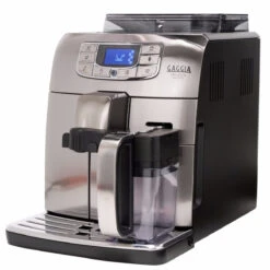 Gaggia Velasca Prestige One-Touch Coffee And Espresso Machine 24 Gaggia Velasca Prestige One-Touch Coffee And Espresso Machine -Crema Coffee Store velasca prestige angled 1