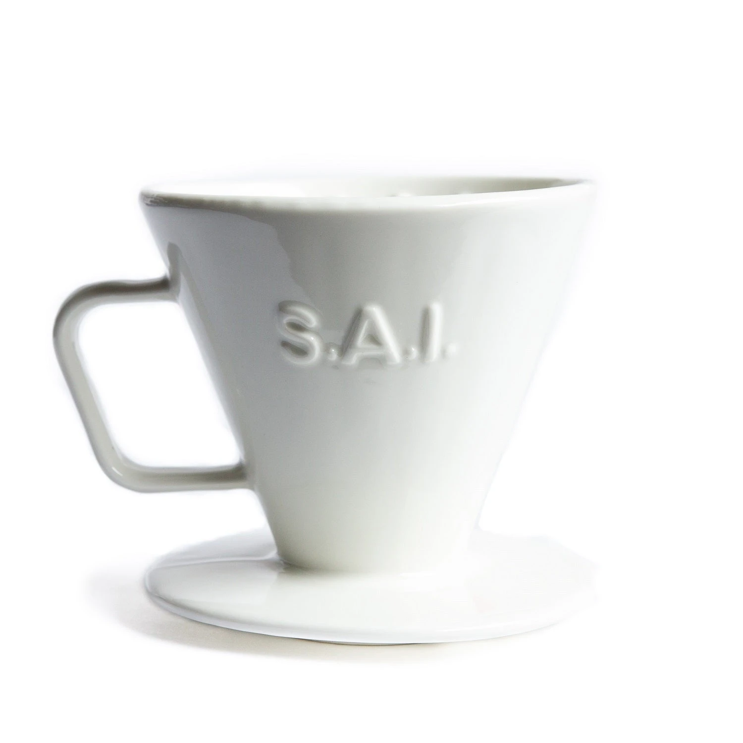 Saint Anthony Industries C70 Ceramic Pourover Brewer - White 3 Saint Anthony Industries C70 Ceramic Pourover Brewer - White